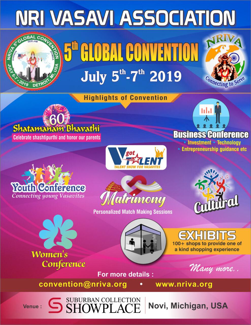 NRIVA 5th Global Convention