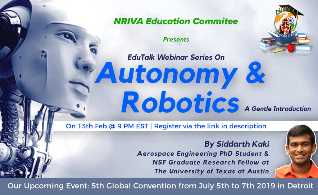 EduTALK Webinar: Autonomy and Robotics – A Gentle Introduction.