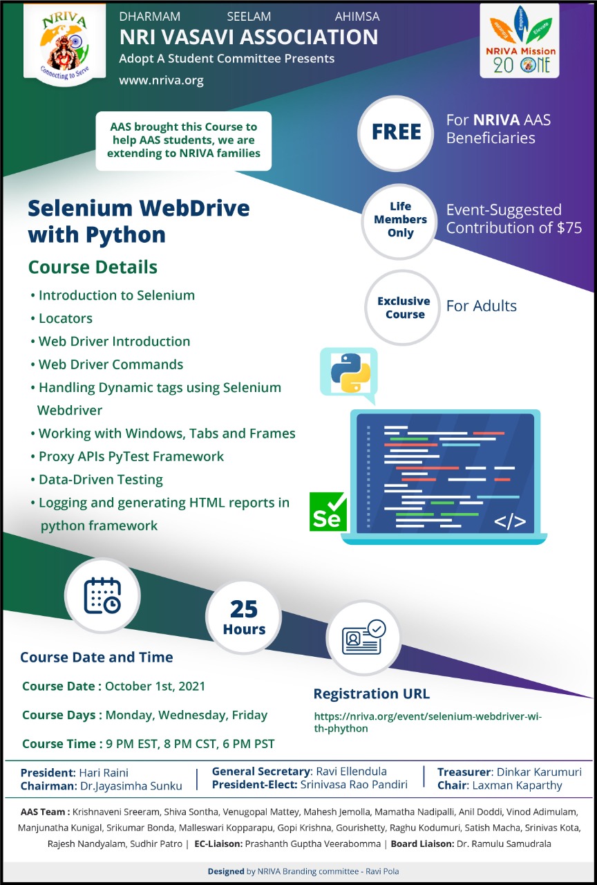 Selenium WebDrive with Python