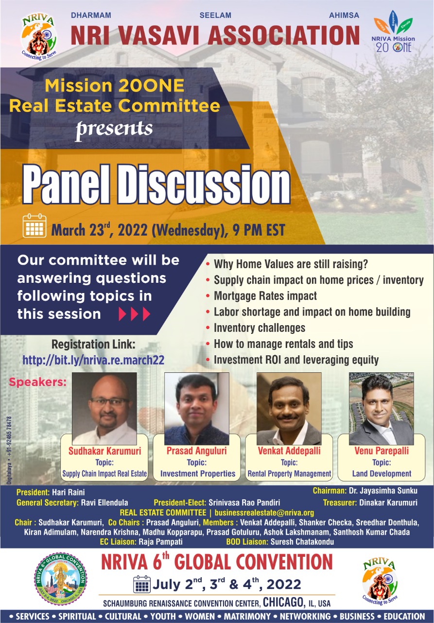 Real Estate Panel Discussion