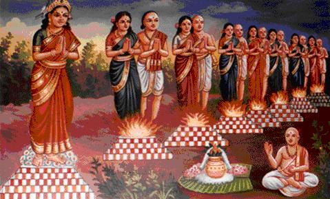 Sri Vasavi Kanyaka Parameshwari Agnipravesham